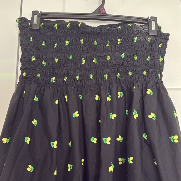 Strapless Lemon Ruched dress - Picture 5 of 5